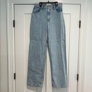 Abercrombie & Fitch Classic Blue Straight Leg Jeans